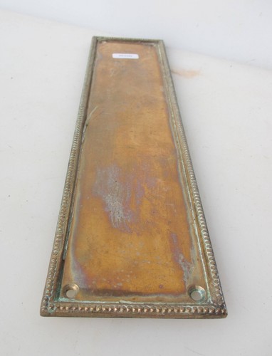 Antique brass finger push - antique,