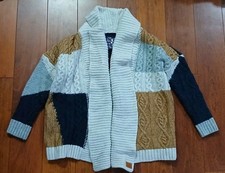 Superdry Beige Brown Navy Grey