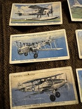 Vintage Aircraft Of The Royal Air Force John Player & Sons Tobacco memorabilia