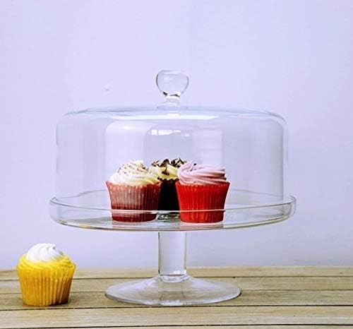 Large glass cake - glass, pastry