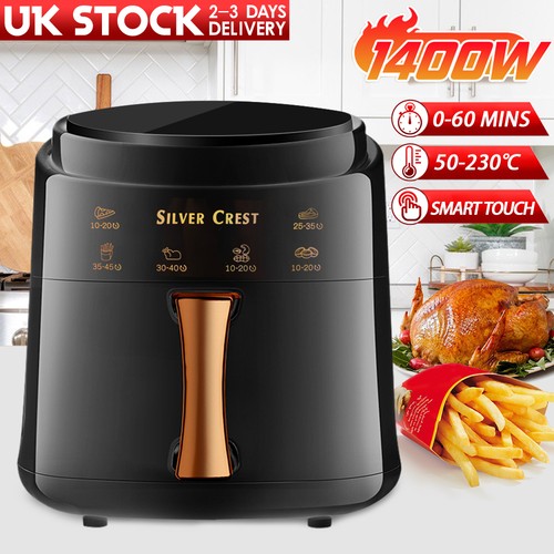 Digital air fryer oil free - fryer, 8l