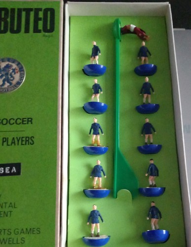Boxed 1972 chelsea subbuteo - boxed,