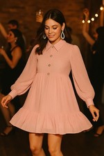 Sister Jane Solar Sands Shirt Dress Lunar Garden Collection Rare Christmas Party