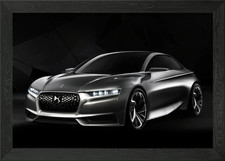 Sleek Silver DS Car Concept