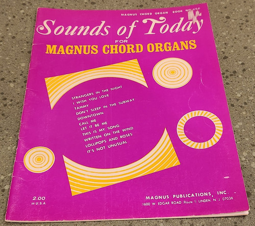 1970 vintage magnus chord - vintage,