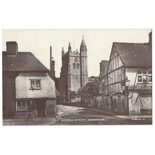 AMERSHAM Church Street, RP Postcard by Ward, Unused