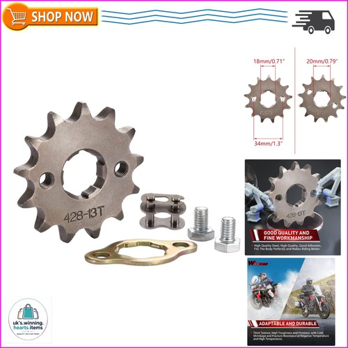 Stainless steel 428 13t front - stainless,