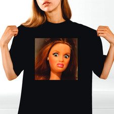 Creepy Doll Face Meme T-Shirt