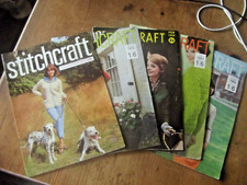 Five Vintage 1960s Stitchcraft