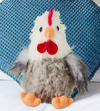 Easter Gray & White Shaggy