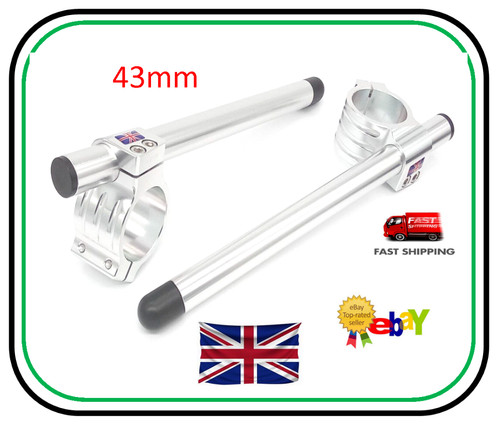 43mm clip ons handlebars - ons,