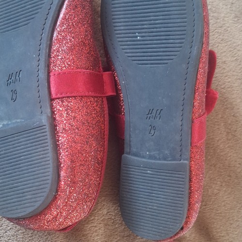 Girls pink glitter ballet - h&m,