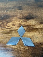 Mitsubishi Badge, Star, Emblem, Genuine & Original. #MR59 8528. Plastic
