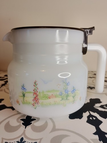 Vintage glass coffee - vintage, pot