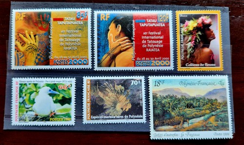 French polynesia stamp - 6,