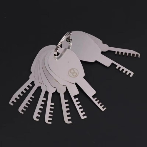 9in1 comb lock tool set - comb, key