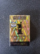 Waddingtons Playing Cards Gold