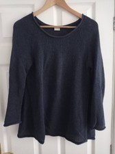 Poetry Blue Cotton and Linen