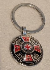 knights templar keyring