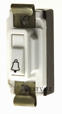 MK Logic Grid - 4885B WHI - 5a Two Way Push Switch Module with Bell Symbol