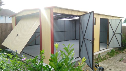 Metal garage 15x22ft workshop - metal,