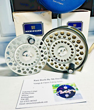 Vintage Hardy The Zenith Fly Reel & Spool with Case Boxes and DT 9 Floating Line