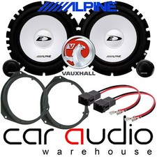 Vauxhall Astra H MK5 ALPINE 560 W Front Door Component Car Speakers & Brackets