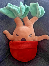 Harry Potter Wizarding World Mandrake Plant Plush Soft Toy 11" - EXCELLENT COND.