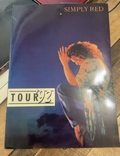 Programme & 2 Ticket Stubs/simply Red 1992 Old Trafford