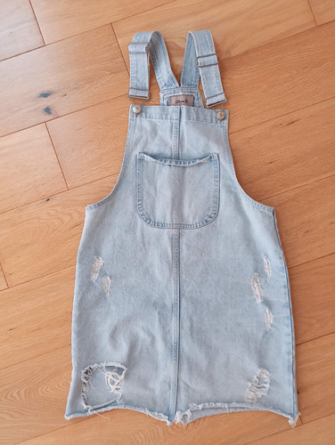 Denim lightwash ripped - co,