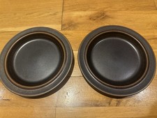 Arabia Vintage Plate x 2  17cm Ruska, Finland