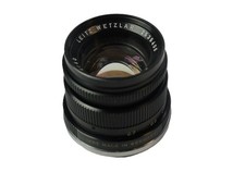 Leitz 50mm f2 Summicron-M Black Anodised, Version 2 (No.2535406) + Leica caps