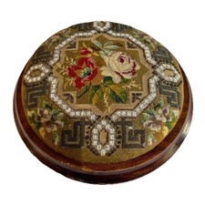 Vintage Beaded Needlepoint