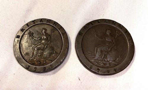 George iii cartwheel - george, penny