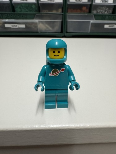 Lego dark turquoise spaceman - lego,