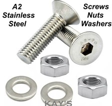 M4 M5 M6 Countersunk Screws +