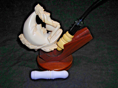 Unsmoked meerschaum pipe 2 - meerschaum,