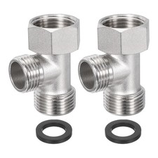 2 Set Bidet T Valve Adapter