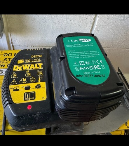 Dewalt charger and new - charger,