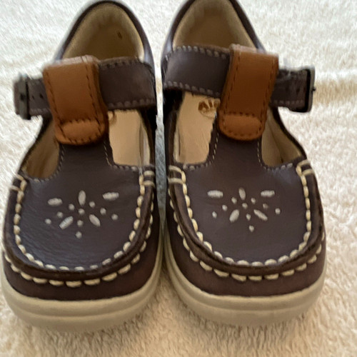 Clarks boys brown leather mary - clarks,