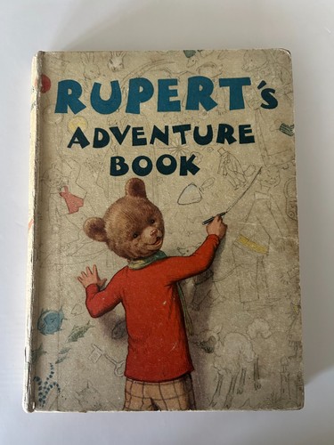 Rupert adventure book - book,