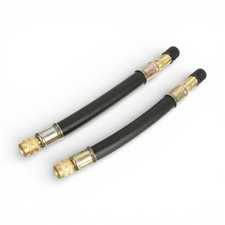 2x Flexible Rubber Tyre Valve