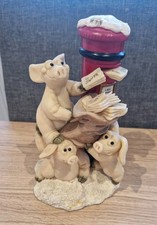 Piggin Christmas Post Very Rare Collectable Original Box Vintage 