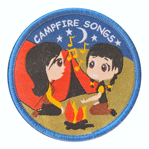 Campfire songs badge - , girlguide