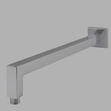2 x B&Q Wall Shower Arm Chrome