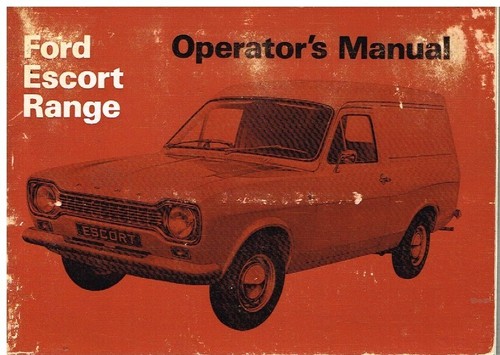 Ford escort mk1 1100 1300 - ford,