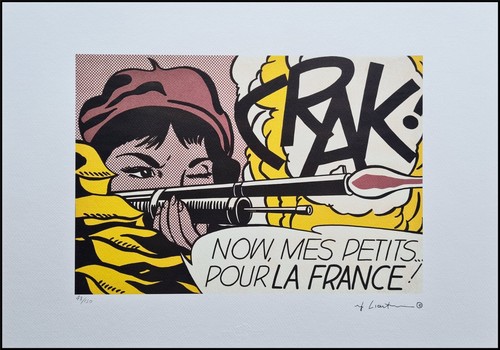 Roy lichtenstein crak 50 - *,