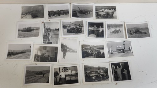 Lot vintage 1950s army - lot,