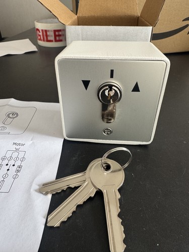Roller shutter key switch - shutter,