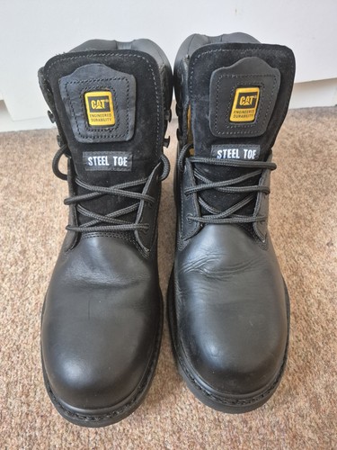 Cat steel toe cap boots - cat, 12